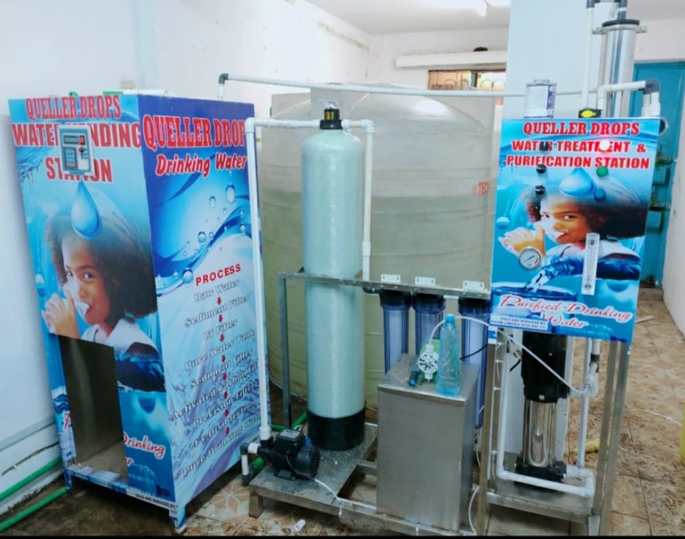 start a fully equipped water vending machine in Kenya with a budget of ksh 350,000
